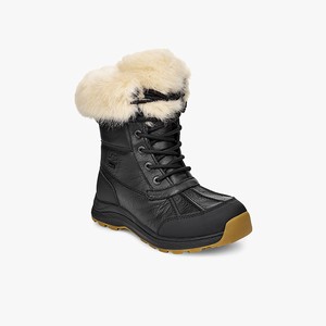 Ugg Adirondack III Fluff Alla Väderstövlar Dam Svarta (153460XPR)